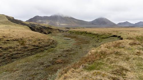 Landschaft nördlich Möthrudalur