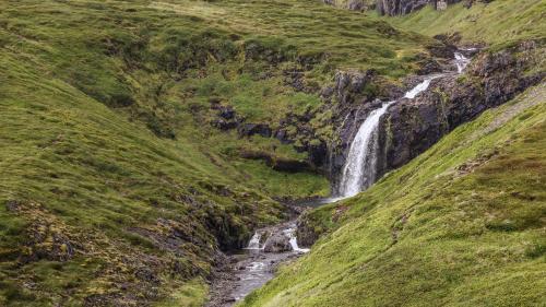 Landschaft am Fusse der Westfjorde