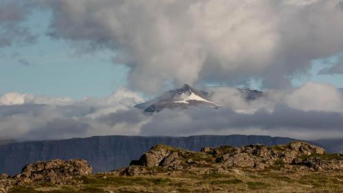 Landschaft am Fusse der Westfjorde