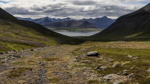 Landschaft am Dýrafjördur
