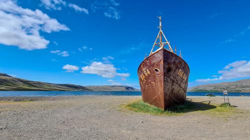 Ältestes Stahlschiff Islands