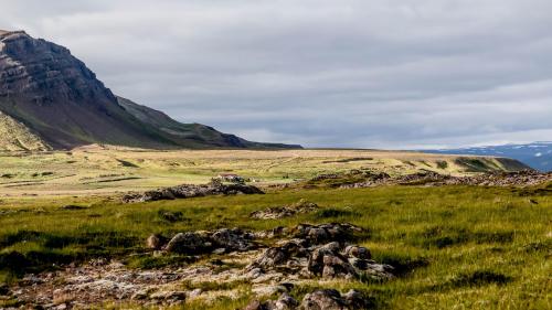 Landschaft bei Reykholar