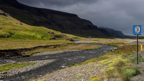 Landschaft an der N 60